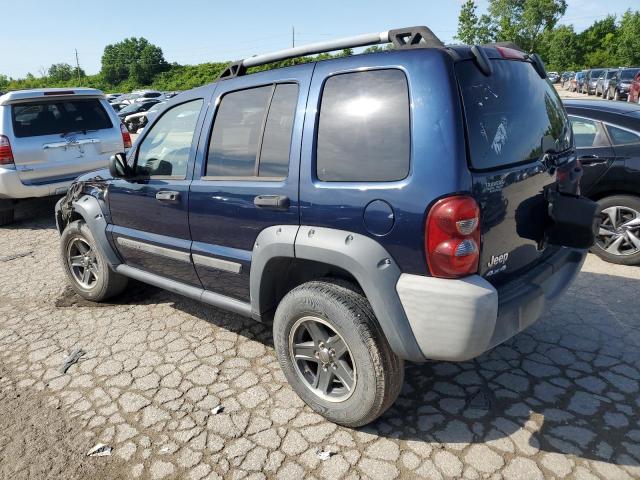 1J4GL38KX6W244509 - 2006 JEEP LIBERTY RENEGADE BLUE photo 2