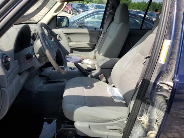 1J4GL38KX6W244509 - 2006 JEEP LIBERTY RENEGADE BLUE photo 7