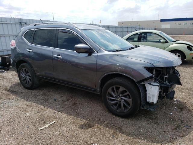 5N1AT2MV6GC882843 - 2016 NISSAN ROGUE S GRAY photo 4