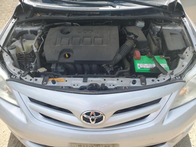 5YFBU4EE2CP024321 - 2012 TOYOTA COROLLA BASE Արծաթագույն լուսանկար 11