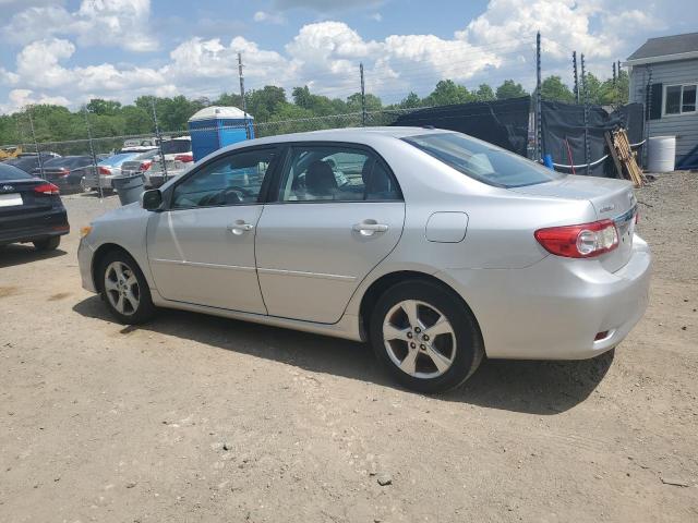 5YFBU4EE2CP024321 - 2012 TOYOTA COROLLA BASE Արծաթագույն լուսանկար 2