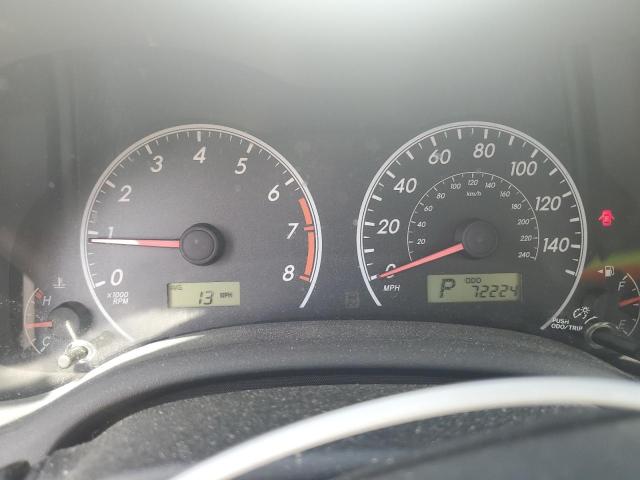 5YFBU4EE2CP024321 - 2012 TOYOTA COROLLA BASE Արծաթագույն լուսանկար 9