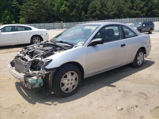 1HGEM22195L033078 - 2005 HONDA CIVIC DX VP فضي صورة 1