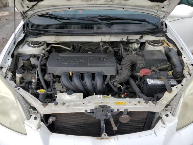 2T1KR32E27C665507 - 2007 TOYOTA COROLLA MA XR WHITE photo 11