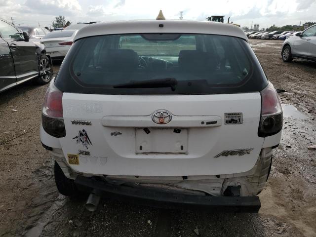 2T1KR32E27C665507 - 2007 TOYOTA COROLLA MA XR WHITE photo 6
