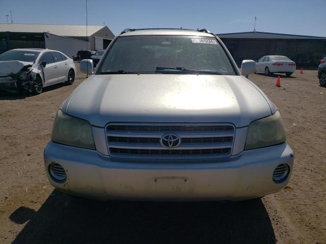 JTEGD21A930072546 - 2003 TOYOTA HIGHLANDER SILVER photo 5