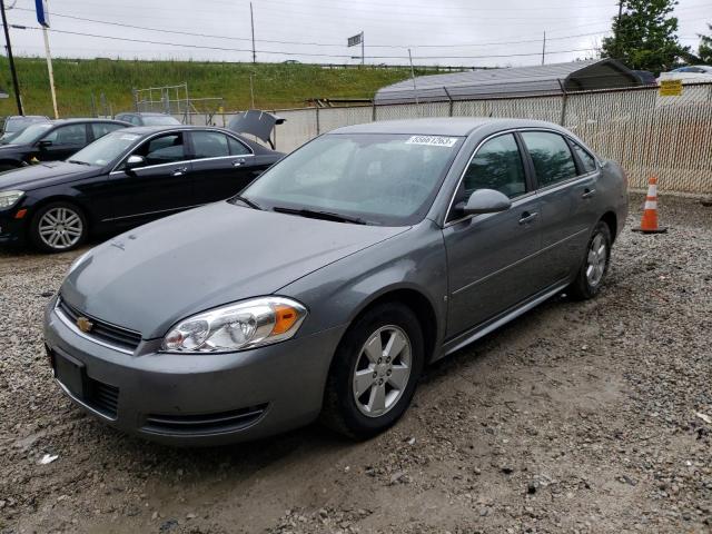 2G1WT57N391253081 - 2009 CHEVROLET IMPALA 1LT GRAY photo 1