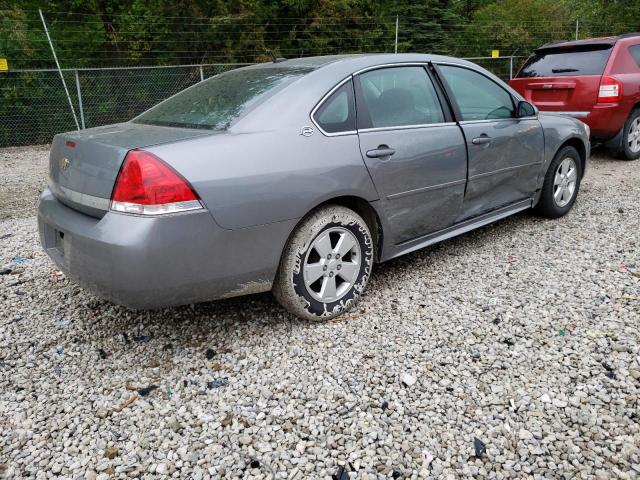 2G1WT57N391253081 - 2009 CHEVROLET IMPALA 1LT GRAY photo 3