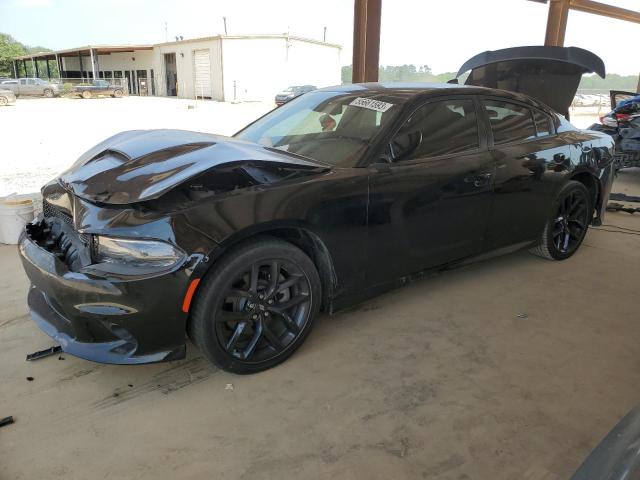 2C3CDXHGXMH603703 - 2021 DODGE CHARGER GT BLACK photo 1