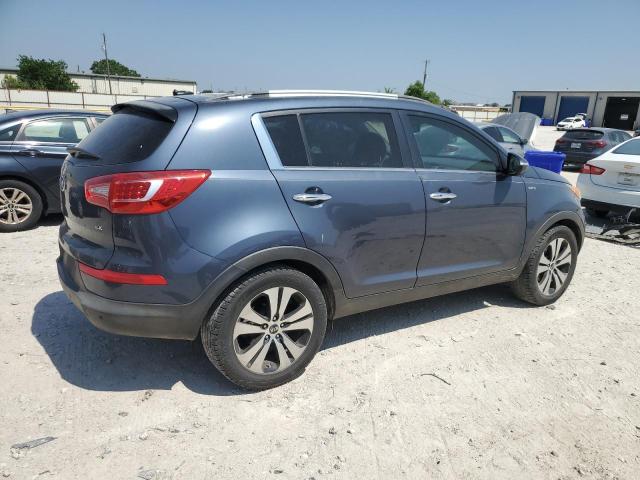 KNDPCCA24B7085197 - 2011 KIA SPORTAGE EX BLUE photo 3