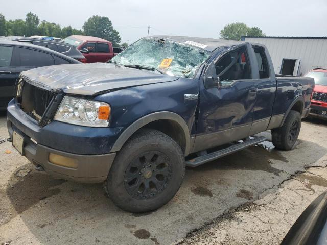 1FTPX14575NB80335 - 2005 FORD F 150 BLUE photo 1