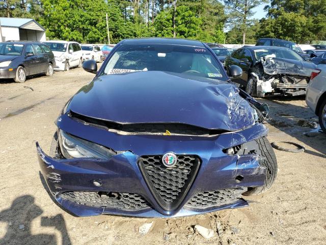 ZARFAEDN5H7556856 - 2017 ALFA ROMEO GIULIA Q4 蓝色 照片 5