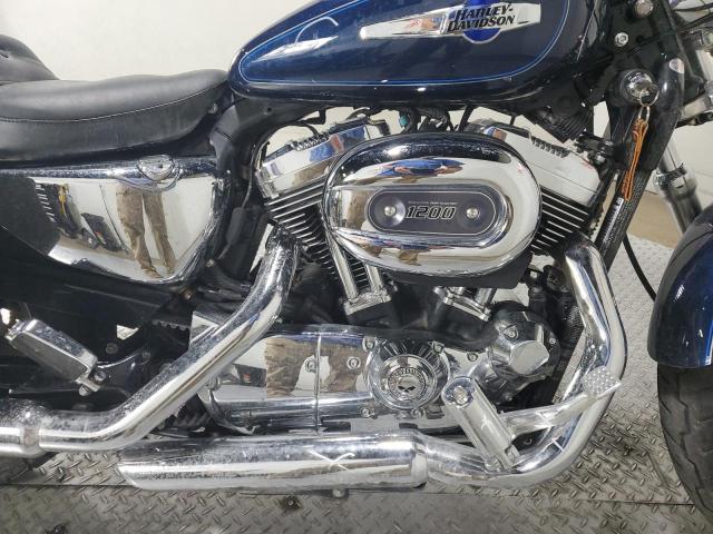 1HD1CT312CC416053 - 2012 HARLEY-DAVIDSON XL1200 C BLUE photo 5