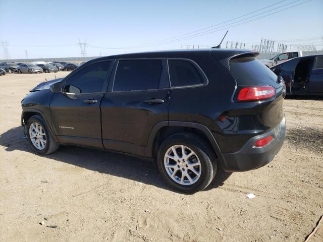 1C4PJLABXHD218867 - 2017 JEEP CHEROKEE SPORT BLACK photo 2