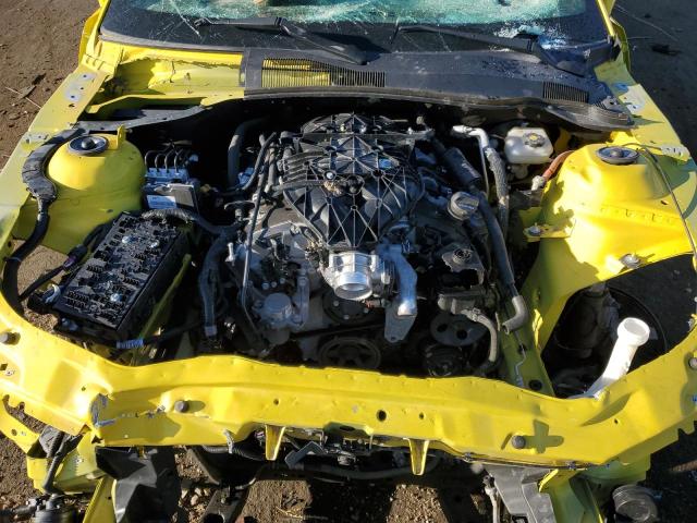 2G1FB1E34F9151928 - 2015 CHEVROLET CAMARO LS YELLOW photo 11