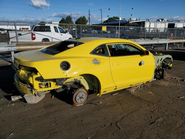 2G1FB1E34F9151928 - 2015 CHEVROLET CAMARO LS YELLOW photo 3