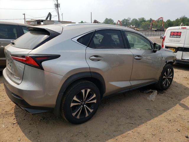 JTJSARDZXM2254602 - 2021 LEXUS NX 300 BASE Srebrny zdjęcie 3