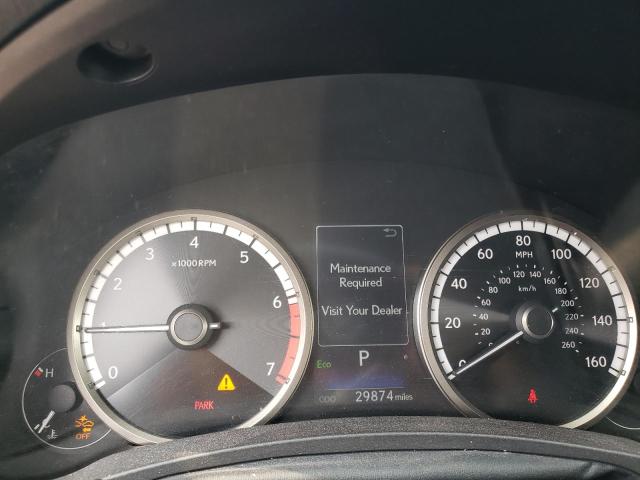 JTJSARDZXM2254602 - 2021 LEXUS NX 300 BASE Srebrny zdjęcie 9