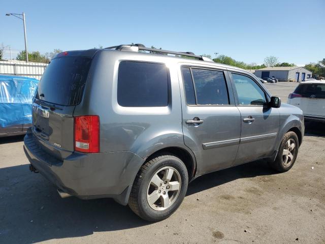 5FNYF4H60BB071754 - 2011 HONDA PILOT EXL GRAY photo 3