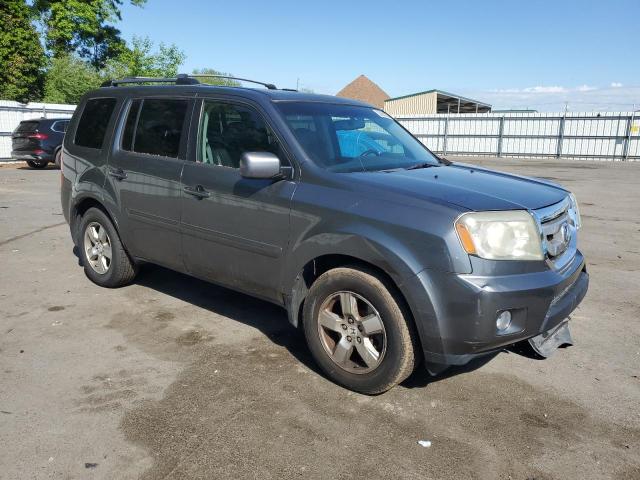 5FNYF4H60BB071754 - 2011 HONDA PILOT EXL GRAY photo 4