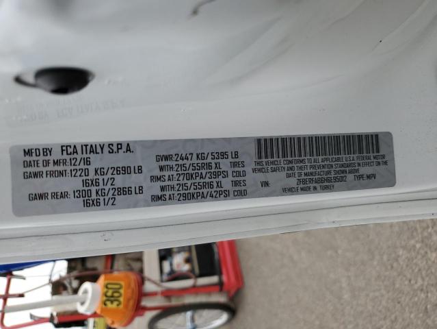 ZFBERFAB6H6E95012 - 2017 RAM PROMASTER 白色 照片 13