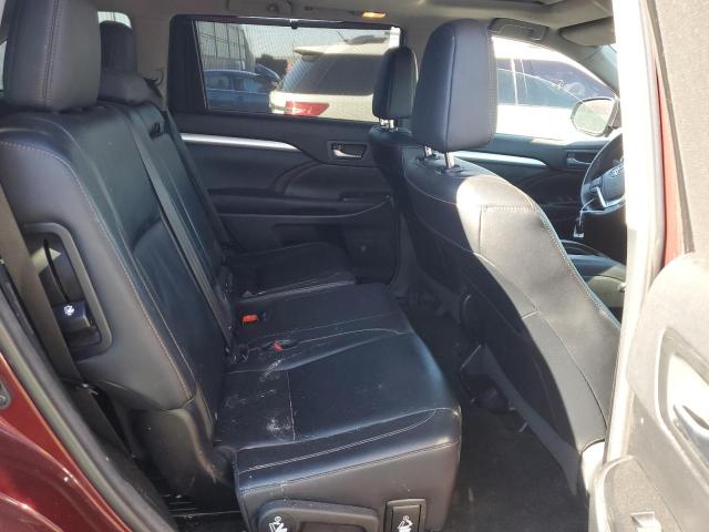 5TDJKRFH7ES012392 - 2014 TOYOTA HIGHLANDER XLE BURGUNDY photo 11