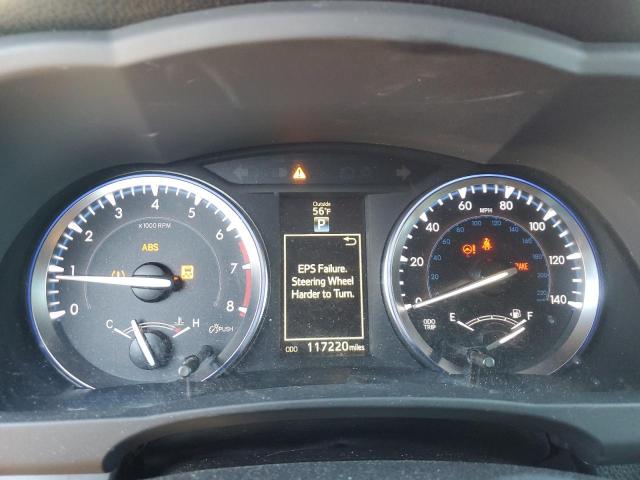 5TDJKRFH7ES012392 - 2014 TOYOTA HIGHLANDER XLE BURGUNDY photo 9