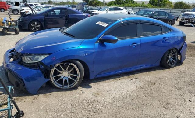 2HGFC2F8XKH560280 - 2019 HONDA CIVIC SPORT 蓝色 照片 1