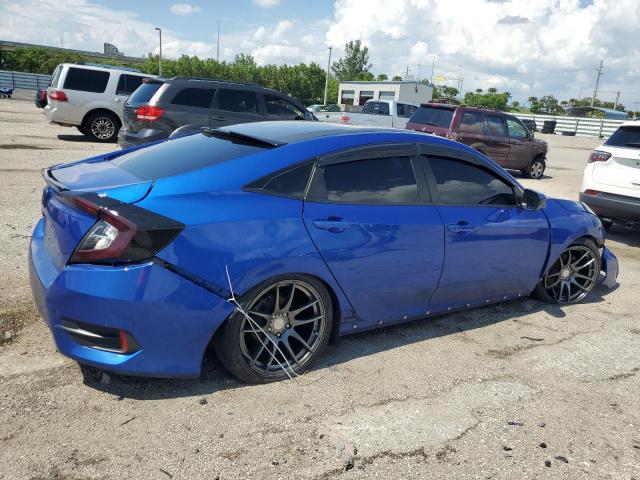 2HGFC2F8XKH560280 - 2019 HONDA CIVIC SPORT 蓝色 照片 3