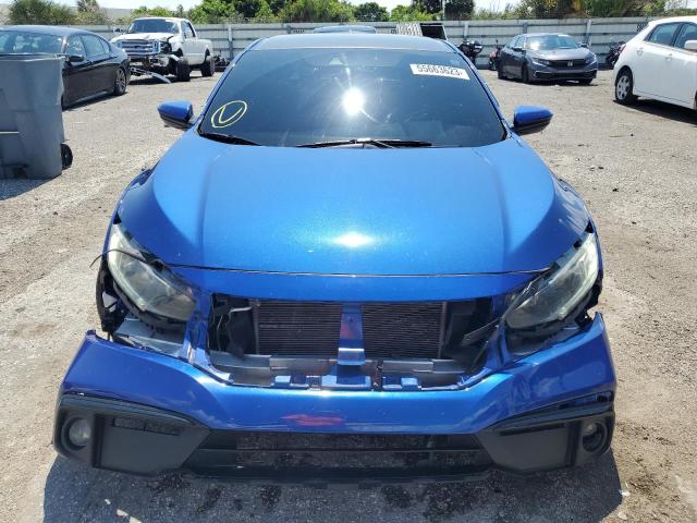 2HGFC2F8XKH560280 - 2019 HONDA CIVIC SPORT 蓝色 照片 5