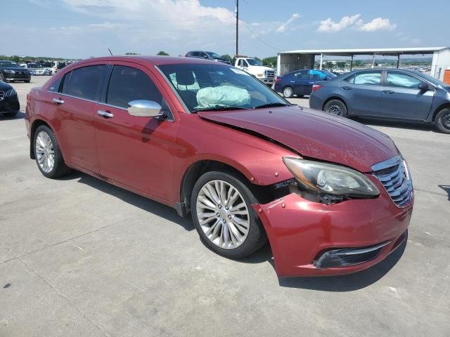 1C3CCBBG6DN532344 - 2013 CHRYSLER 200 TOURING RED photo 4