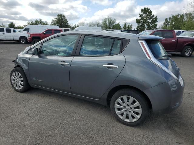 1N4BZ0CP8HC301266 - 2017 NISSAN LEAF S GRAY photo 2