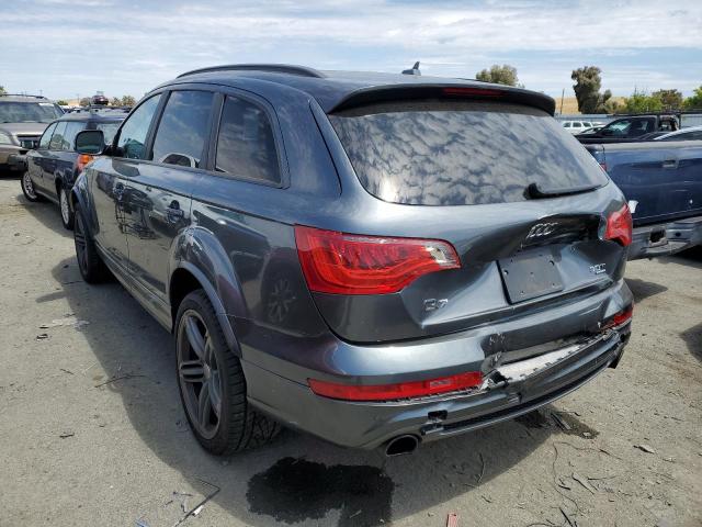 WA1DGAFE6ED003792 - 2014 AUDI Q7 PRESTIGE GRAY photo 2