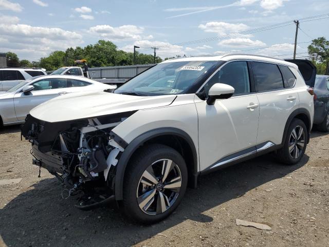 JN8BT3CBXPW464567 - 2023 NISSAN ROGUE SL WHITE photo 1