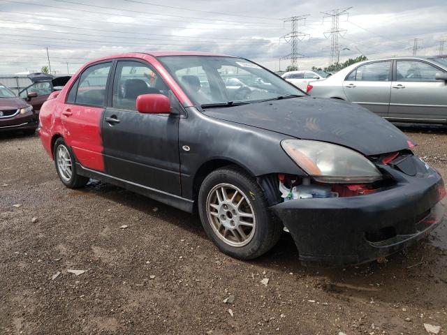 JA3AJ86EX5U027529 - 2005 MITSUBISHI LANCER OZ RALLY RED photo 4