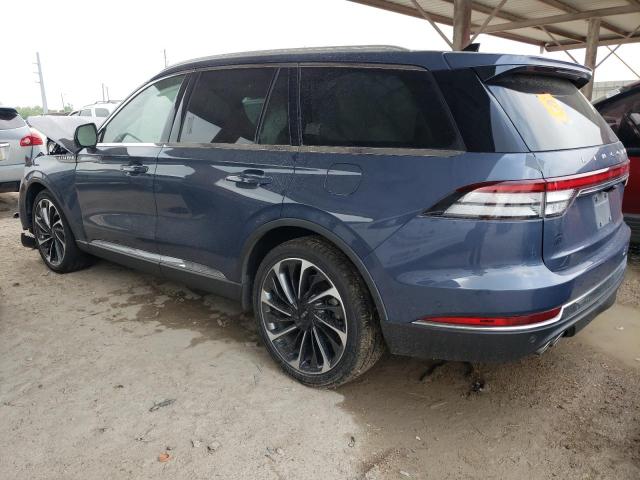 5LM5J7XC4MGL04062 - 2021 LINCOLN AVIATOR RESERVE BLUE photo 2
