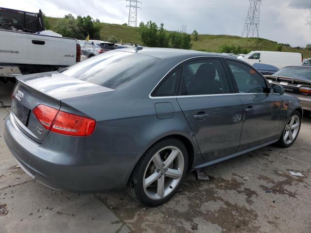 WAUKFAFL1CN014623 - 2012 AUDI A4 PRESTIGE GRAY photo 3