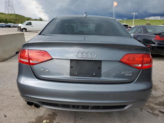 WAUKFAFL1CN014623 - 2012 AUDI A4 PRESTIGE GRAY photo 6