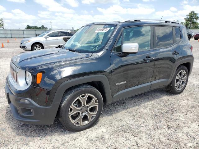 ZACCJADB4HPG40777 - 2017 JEEP RENEGADE LIMITED BLACK photo 1