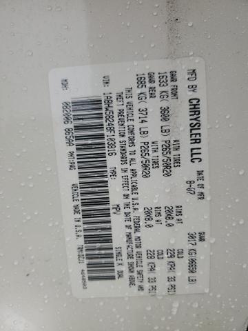 1A8HW58248F103816 - 2008 CHRYSLER ASPEN LIMITED კრემისფერი ფოტო 13