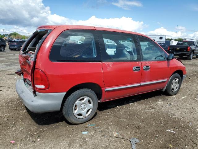 2B4GP2532YR767162 - 2000 DODGE CARAVAN RED photo 3