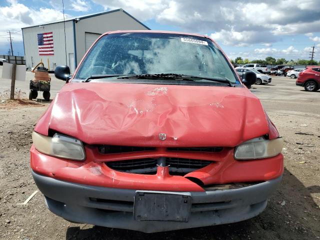 2B4GP2532YR767162 - 2000 DODGE CARAVAN RED photo 5