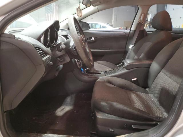 1G1ZC5EB4AF323710 - 2010 CHEVROLET MALIBU 1LT SILVER photo 7
