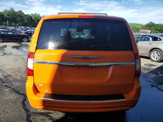 2C4RC1BG0FR720704 - 2015 CHRYSLER TOWN & COU TOURING ORANGE photo 6