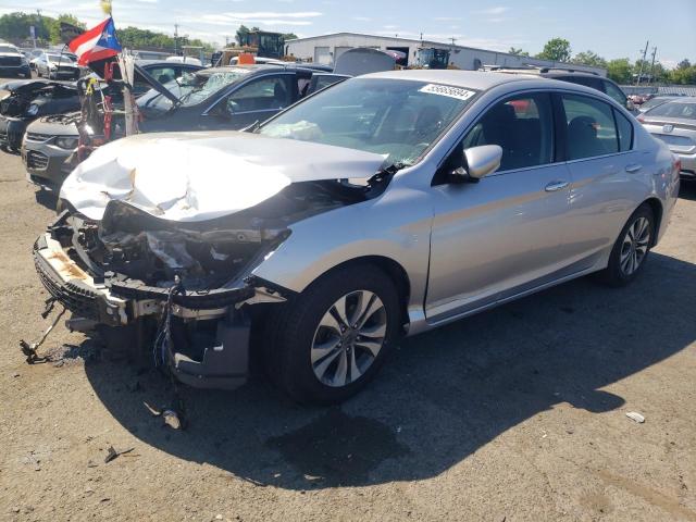 1HGCR2F34EA047146 - 2014 HONDA ACCORD LX SILVER photo 1