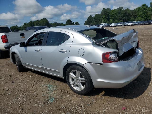 1C3CDZCB0CN150690 - 2012 DODGE AVENGER SXT SILVER photo 2