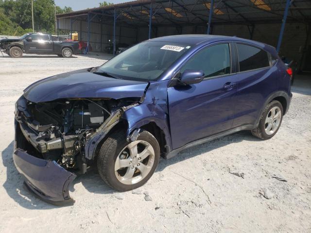 3CZRU5H56GM733972 - 2016 HONDA HR-V EX BLUE photo 1