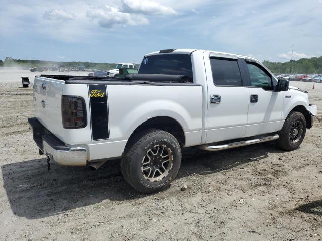 1FTPW14535KE80510 - 2005 FORD F150 SUPERCREW WHITE photo 3