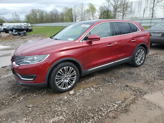 2LMTJ8LRXGBL62686 - 2016 LINCOLN MKX RESERVE RED photo 1
