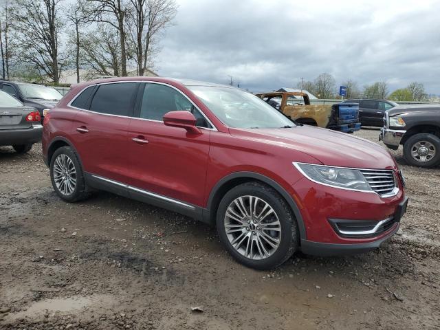 2LMTJ8LRXGBL62686 - 2016 LINCOLN MKX RESERVE RED photo 4